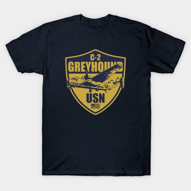 C-2 Greyhound T-Shirt by TCP